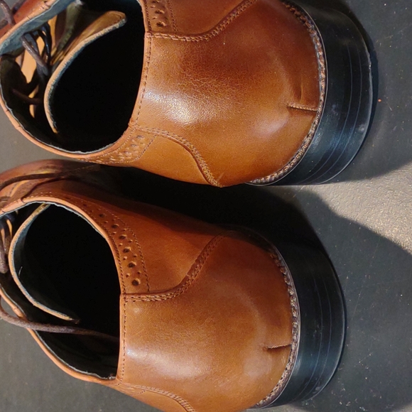 Gorgeous Multi Brown Stacy Adams Wingtips Size 12W. WIDE - Picture 13 of 15
